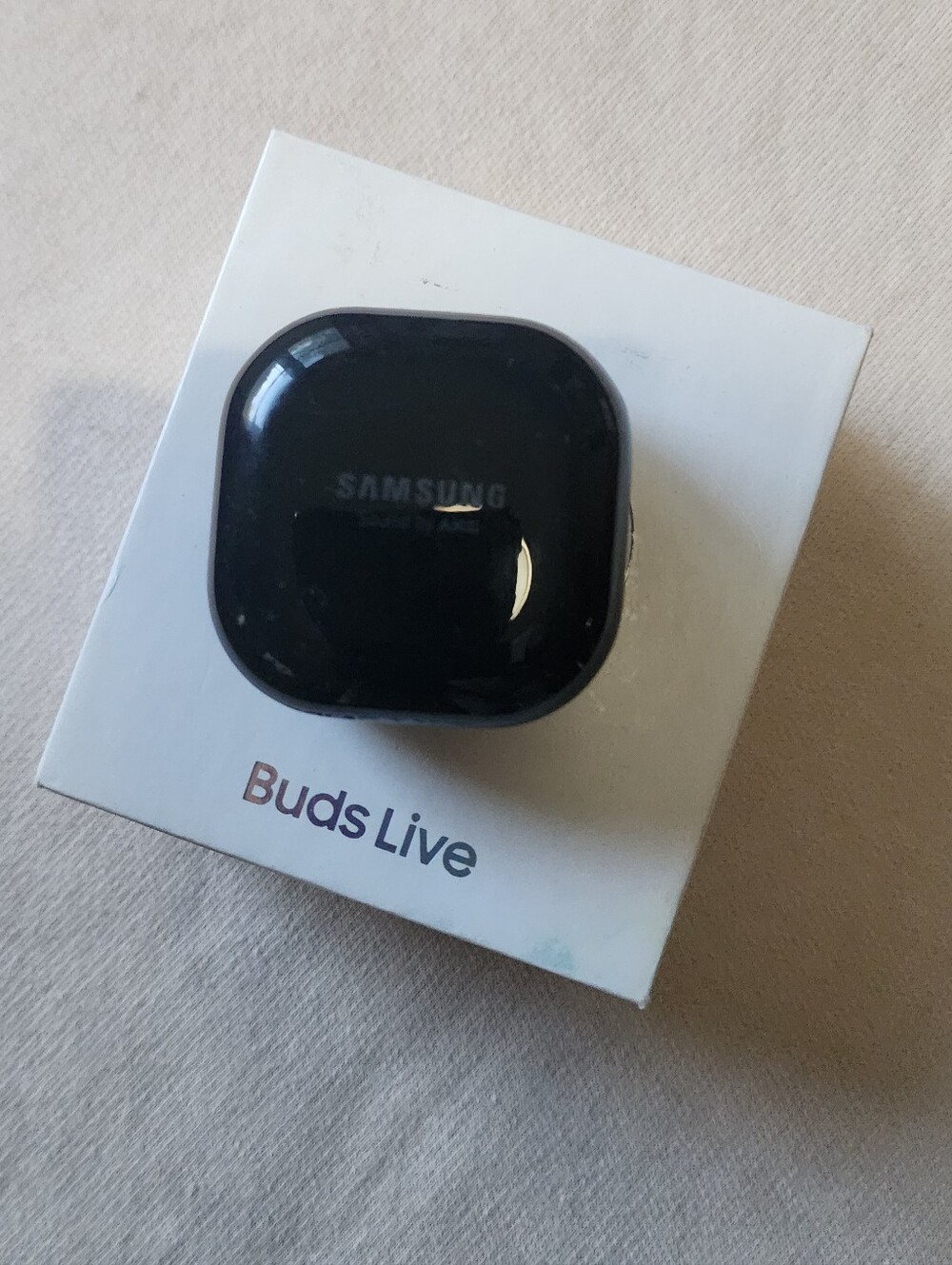Samsung Buds Live Charging Case - Glossy Black, just the case